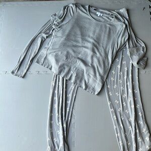 Gray pajama set